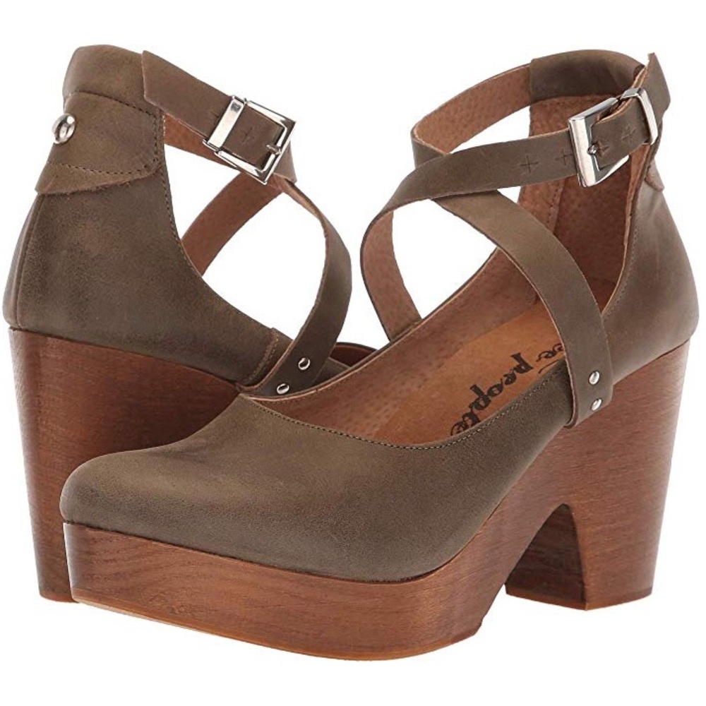 Free People Buena Vista Clog NEVER WORN Size 37